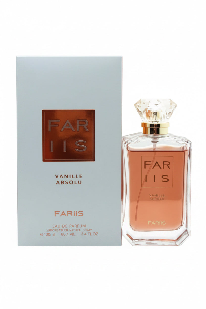 Eau de Parfum Vanille Absolu par Fariis - 100ml