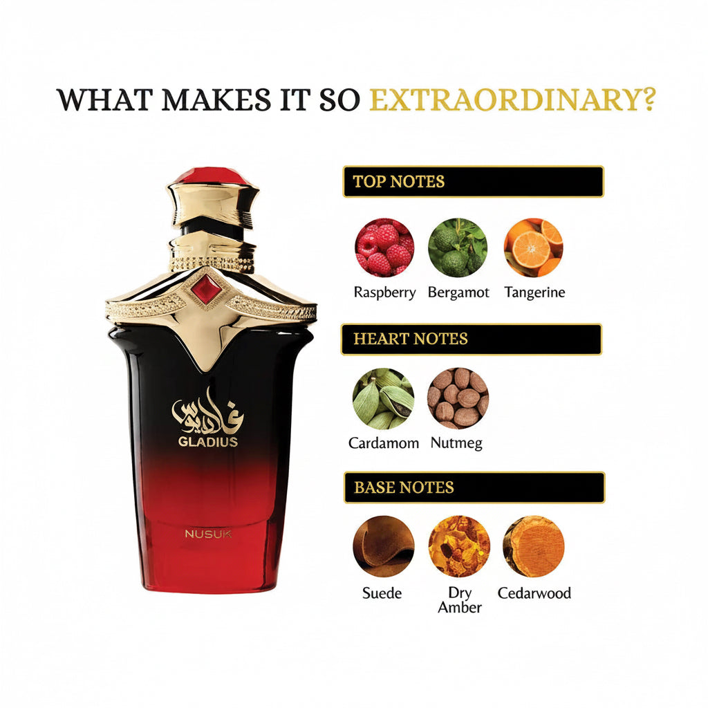 Extrait de Parfum Gladius de Nusuk - 100ml