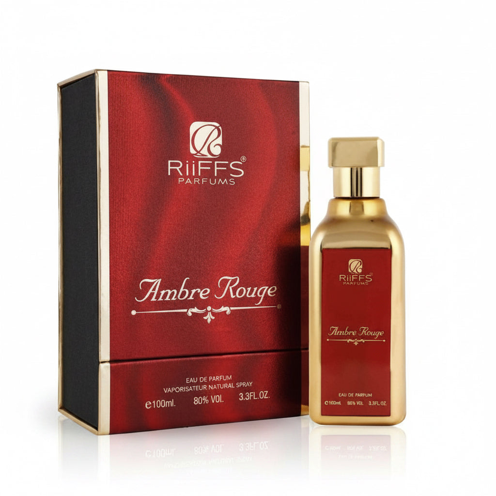 Ambre Rouge par Riiffs – L'Eau de Parfum Envoûtante