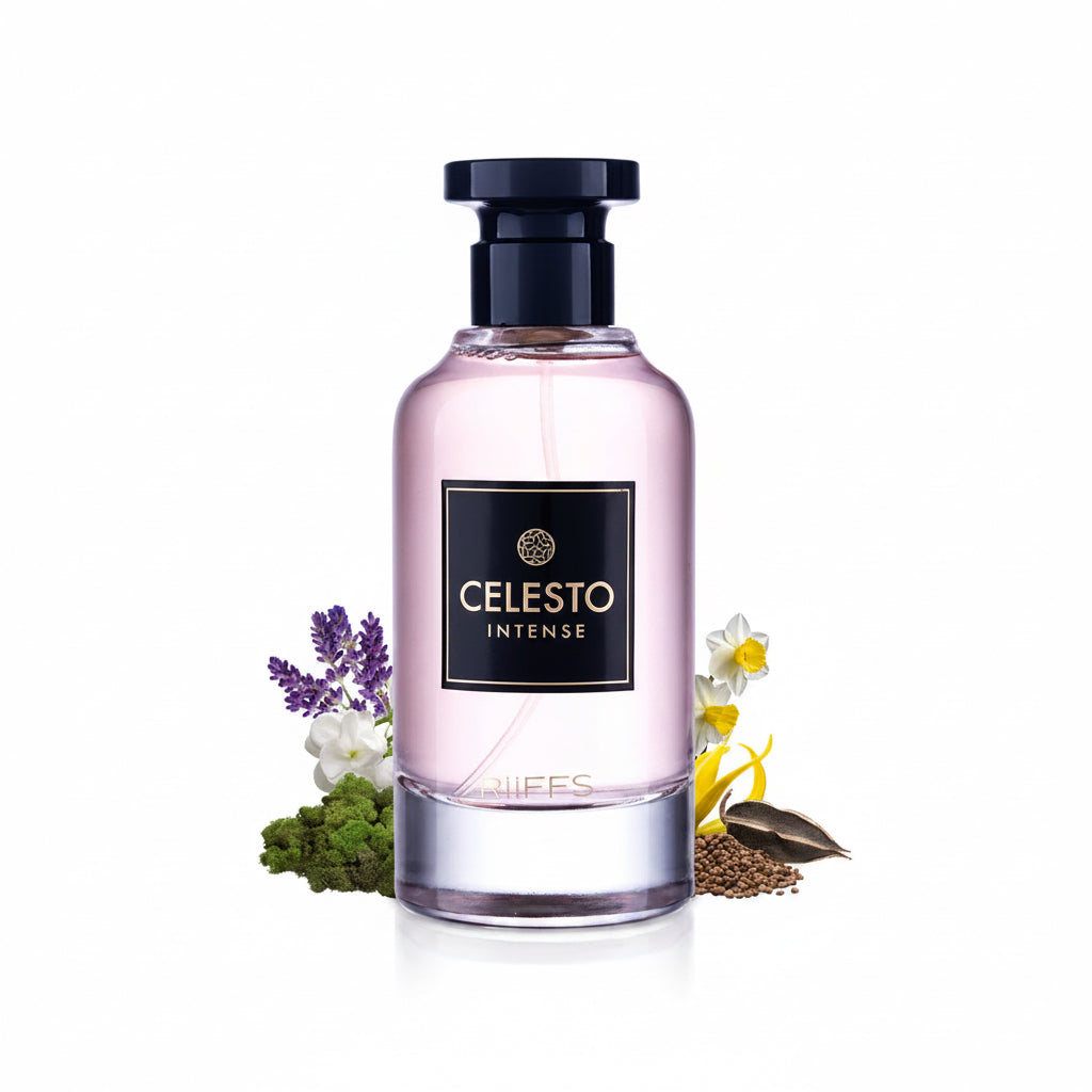 Eau de Parfum Celesto Intense par Riiffs – 100ml pour Femme