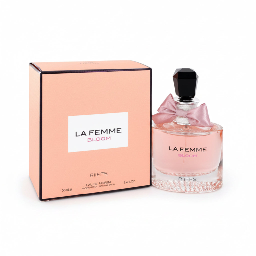 La Femme Bloom par Riiffs – Parfum Femme Chypré & Fruité (100ml)