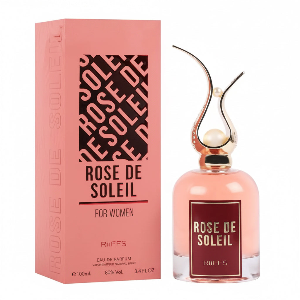 Parfum Rose de Soleil par Riiffs – Eau de Parfum pour Femme