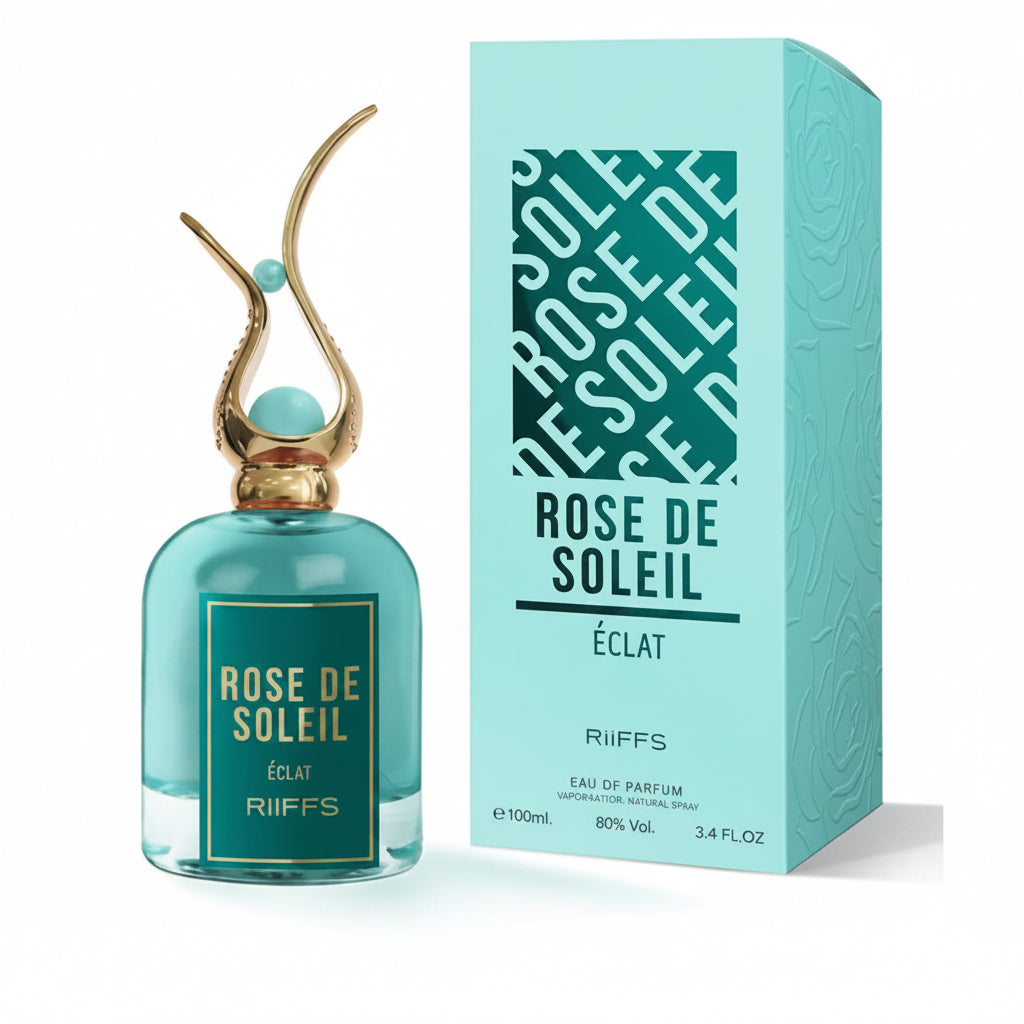 Rose de Soleil Éclat par Riiffs – Parfum Tropical Mangue & Gingembre (100ml)