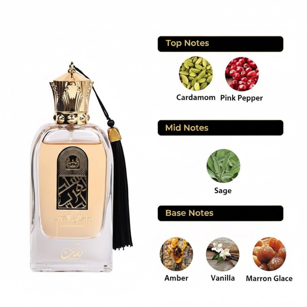 Sultan Al Arab de Nusuk – L'Essence Royale de l'Orient (100ml)