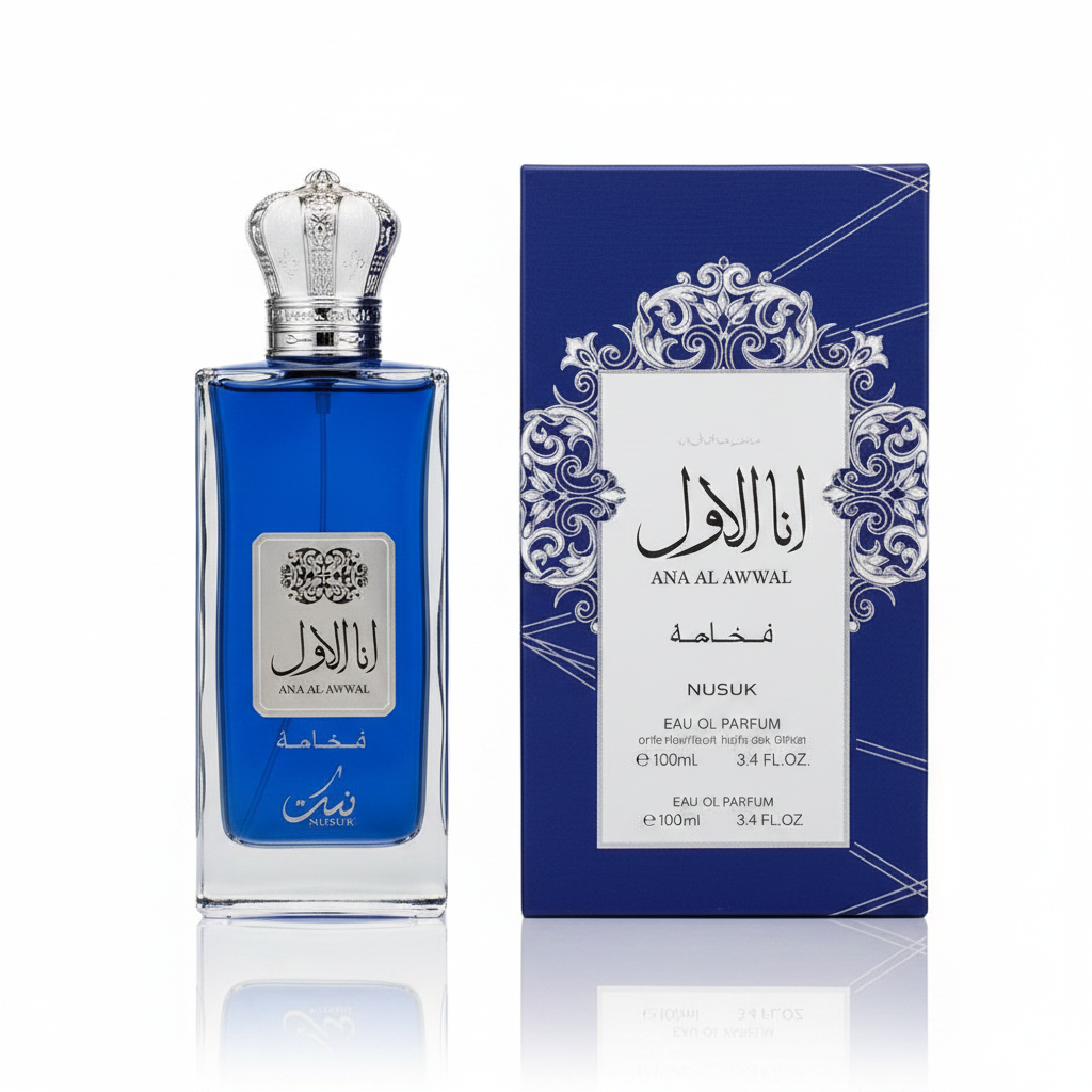 Ana Al Awwal Blue Nusuk - Eau de Parfum Homme 100ml |