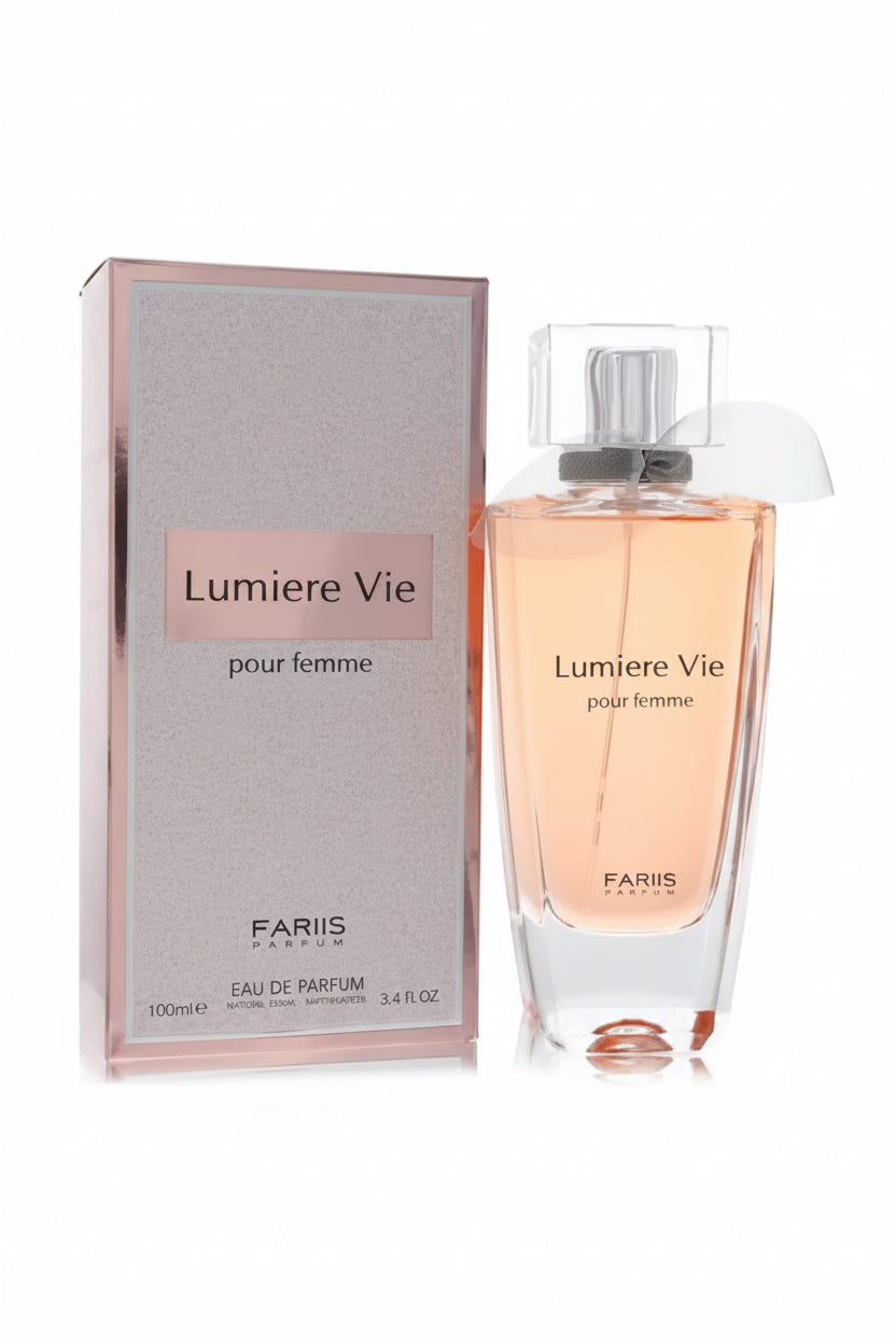 Parfum Lumière de Vie par Fariis – Eau de Parfum 100ml pour Femme
