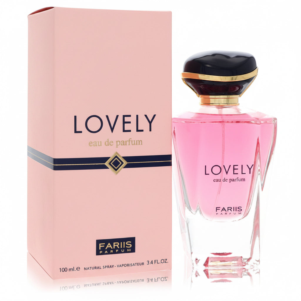 Eau de Parfum Lovely par FARiiS – Parfum Floral & Fruité pour Femme 100 ml