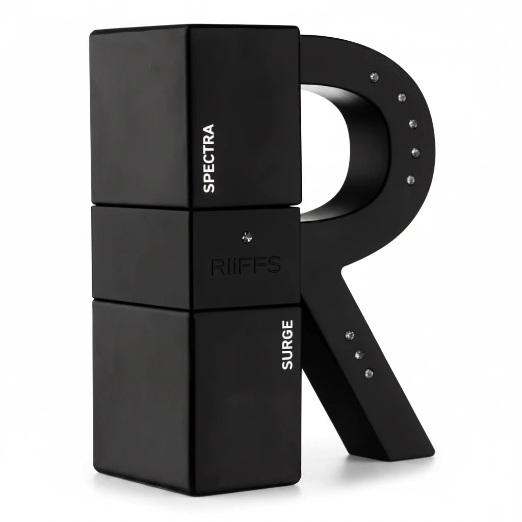 R Spectra & R Surge -Riiffs– Extrait de Parfum Homme (Duo 2x50ml)