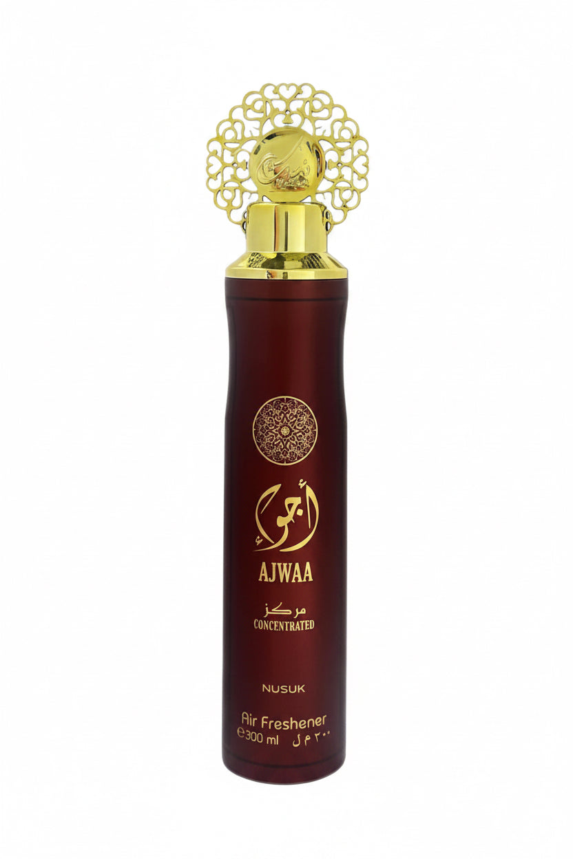 Désodorisant d'Intérieur Ajwaa Murakaz par Nusuk (300 ml) – Spray Concentré Oriental