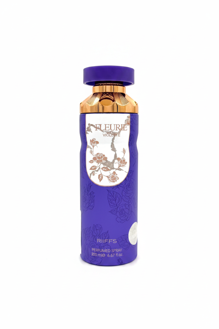 Déodorant Fleurie Violette Riiffs 200 ml - Spray Parfumé Femme