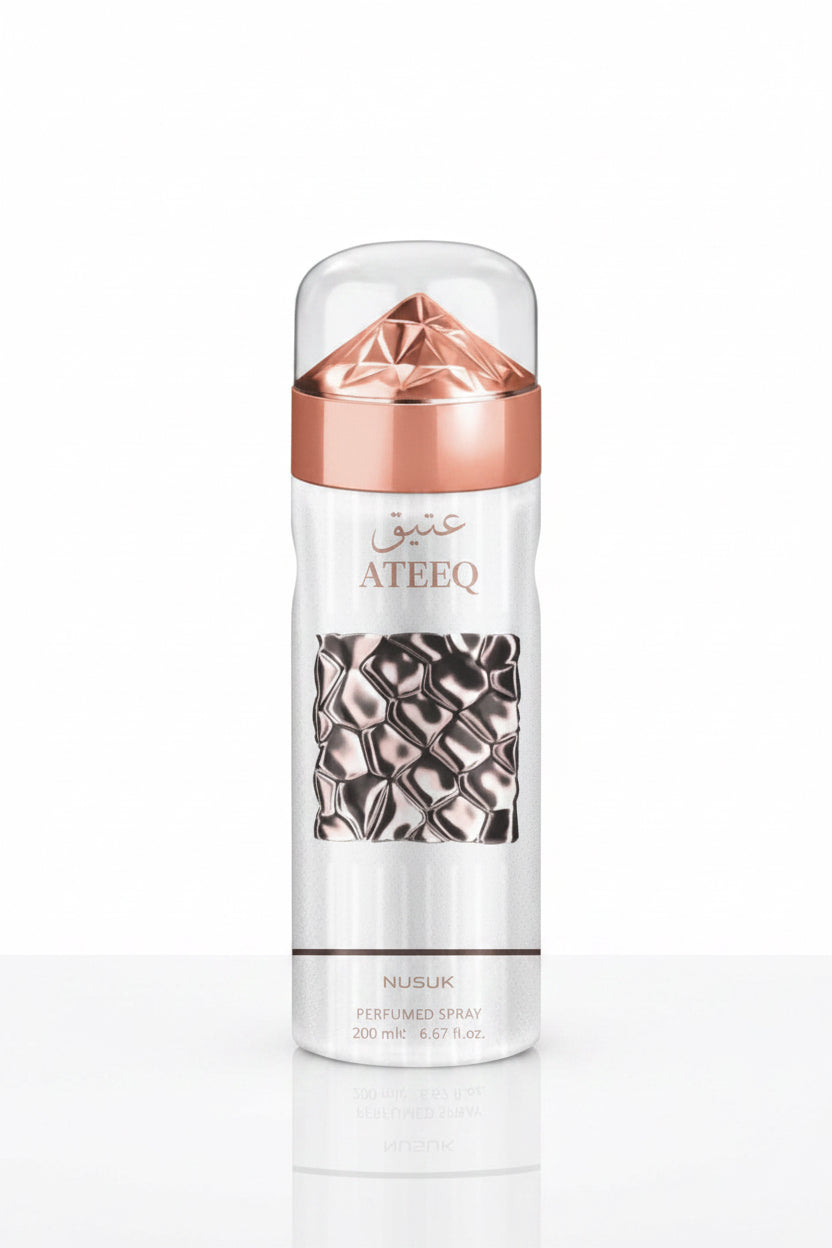 Déodorant Spray Ateeq Nusuk 200 ml – Brume Corporelle Parfumée