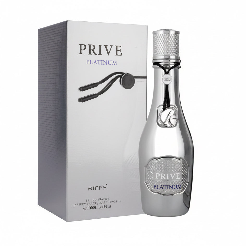 Parfum Privé Platinum de Riiffs – L'Échappée Alpine en Flacon