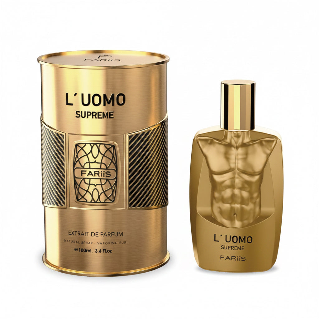 L'uomo Supreme par Fariis – Extrait de Parfum pour Homme (100 ml)