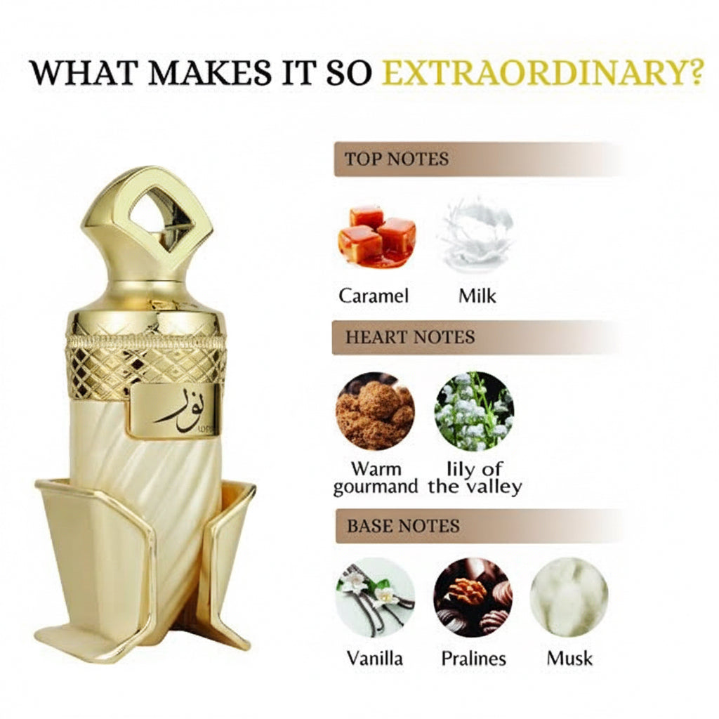 Parfum Noor de Riiffs – L'Extrait de Parfum Oriental et Gourmand par Excellence-100ml