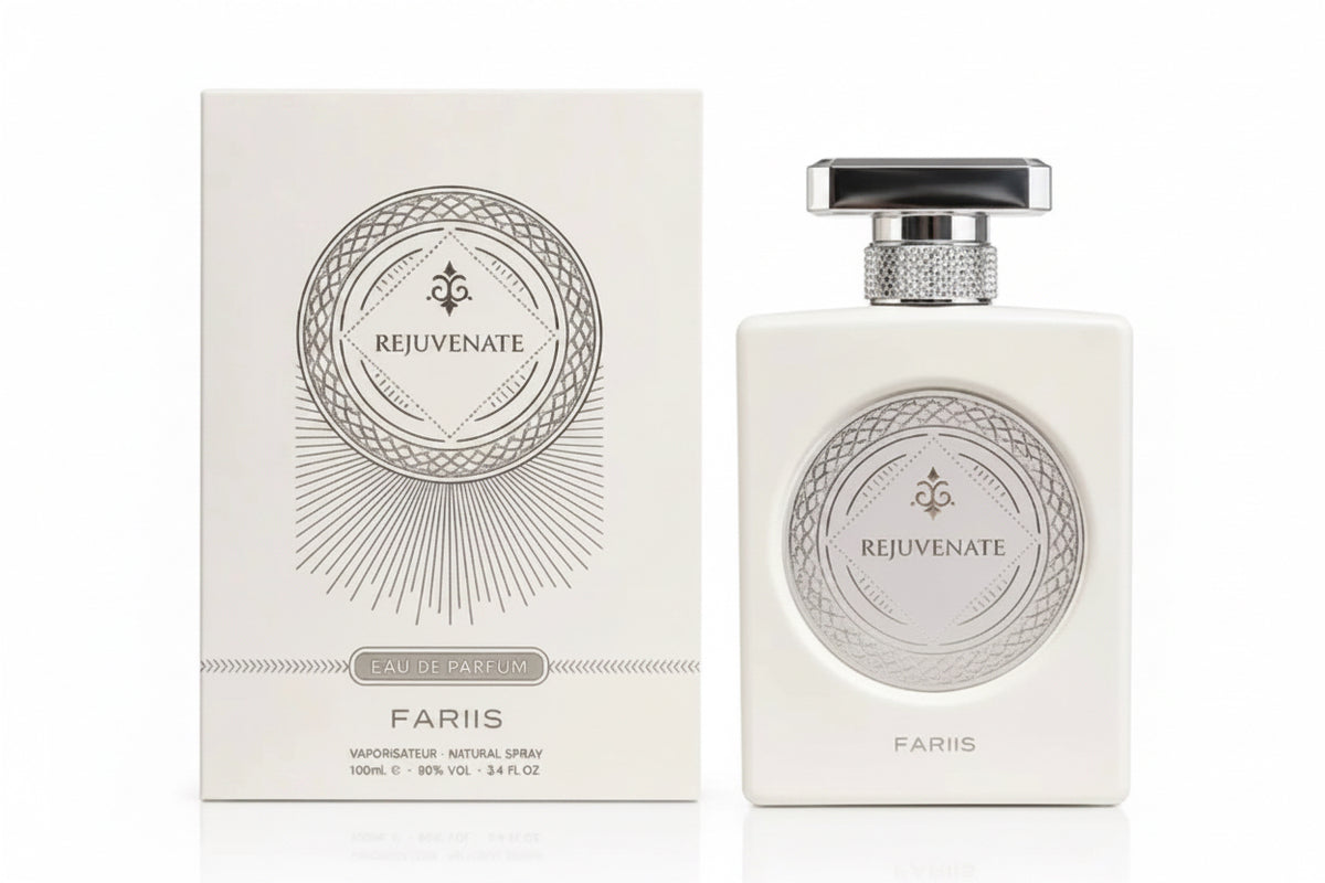 Eau de Parfum Rejuvenate FARiiS - 100ml - Parfum Mixte Frais & Musqué