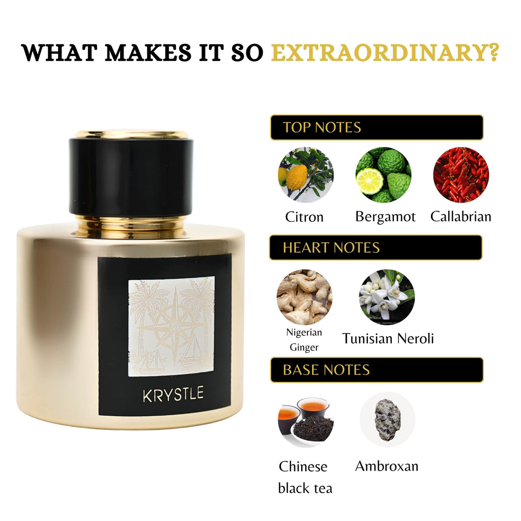 Eau de Parfum Krystle RiiFFS 100ml | Parfum Dubaï Longue Tenue